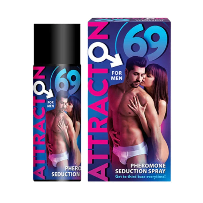Attracton 69 Pheromone Spray for Men