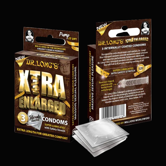 Dr Longs Enlarged Condoms (3)  Regular priceR 95.00