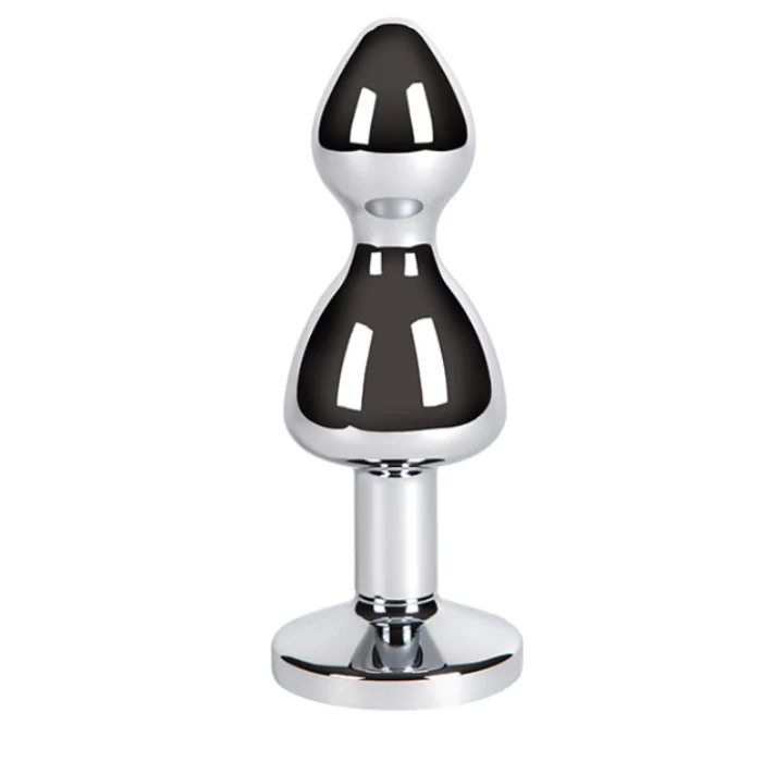 Pleasures Ada Round Metal Anal Plug Large