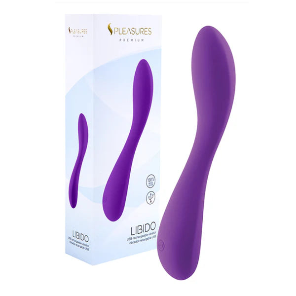 Pleasures Libido G Spot Vibrator Purple