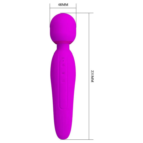 Pretty Love Curtis Wand Massager – Pink