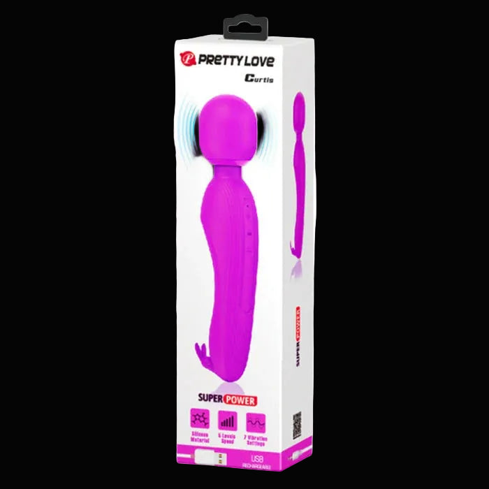 Pretty Love Curtis Wand Massager – Pink