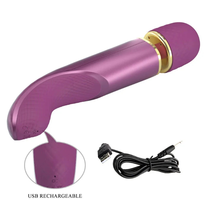 Pretty Love Wand Vibrator - Purple