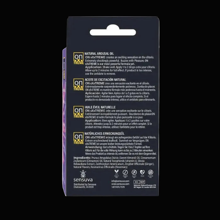 Sensuva ON Xxxtreme Clitoral Oil (29ml)