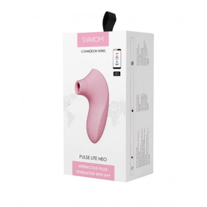 Svakom Pulse Lite Neo Clitoral Sucker Pink